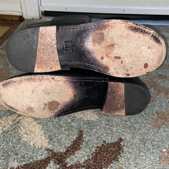 Frye, Paige Tall Riding Boots. Size 7. Black. - Picture 4 of 5